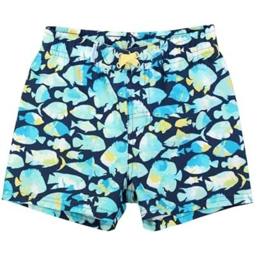 RUGGEDBUTTS Boys UPF50+ Sun Protection Animal Swim Trunks