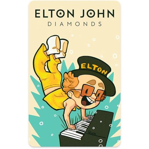 YOTO Elton John Diamonds – Kids Audio Card for Use with Player & Mini All–in–1 Audio Device, Screen–Free Listening with Fun Singalong Music for Playtime Parties & Travel, All Ages