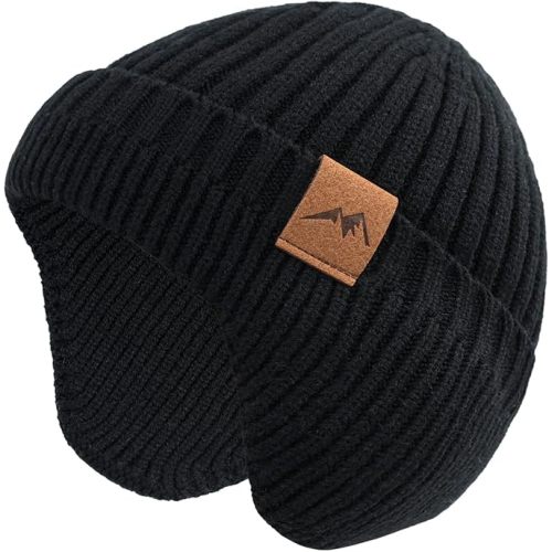 POXIMI Baby Boy Winter Hat Toddler Warm Beanie Girl Knit Hats with Earflap Kid Cute Earmuffs