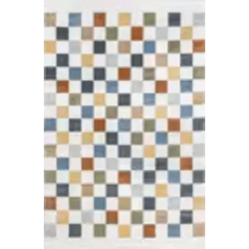 Carina Colorful Checkered Washable Rug | Multicolor – Rugs USA