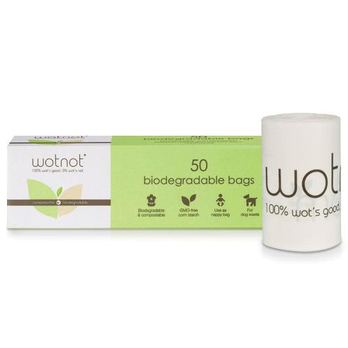 Wotnot Biodegradable Nappy Bags 50 Pack