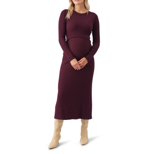 Eden Knit Nursing Dress