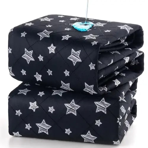Waterproof Bed Pads Washable, Absorbent Chuck Pads Non Slip for Incontinence, Waterproof Mattress Protector for Seniors, Bedwetting Kids, Hospitals, Pets, 34"x36" 2 Pack