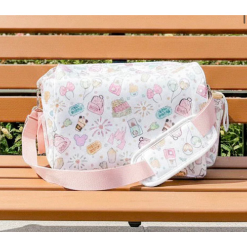Pastel Park Stroller Caddy/Diaper Bag Duo