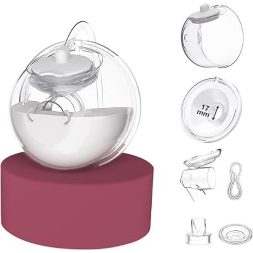 1 Pack 17mm CaraCups Wearable Milk Collection, Hands-Free Collection Cups