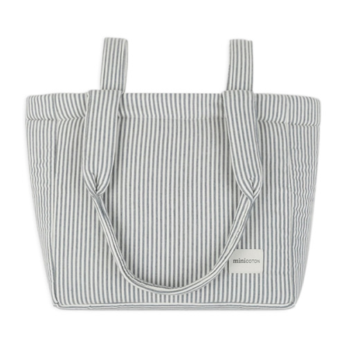 Handle Bag Oxford Denim · Minicoton