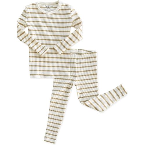 AVAUMA Baby Boys Girls Pajama Set 6M-7T Kids Cute Toddler Snug fit Pjs Cotton Sleepwear