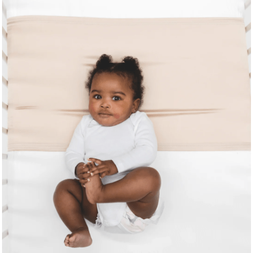 Silk Crib Sleeve - color fawn
