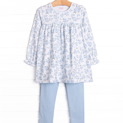 You Had Me at Hydrangea Legging Set, Blue – Stitchy Fish