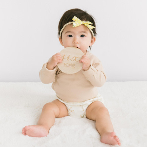 Wooden Milestone Props - Round