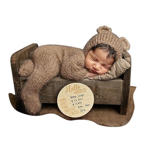 BLUETOP Cute Newborn Photography Outfits Boys Girls Baby Costume Set