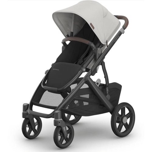 UPPAbaby OPEN BOX Vista V3 Single-to-Double Stroller - Savannah (Pearl Gray Jacquard)