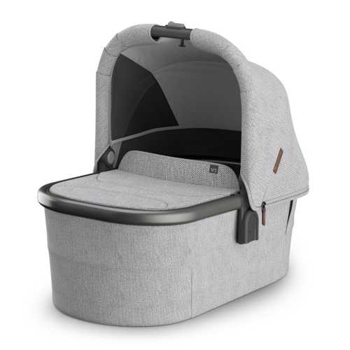 UPPAbaby Vista, Cruz, Ridge Bassinet V3 - Beau (Grey Chenille / Graphite Frame)