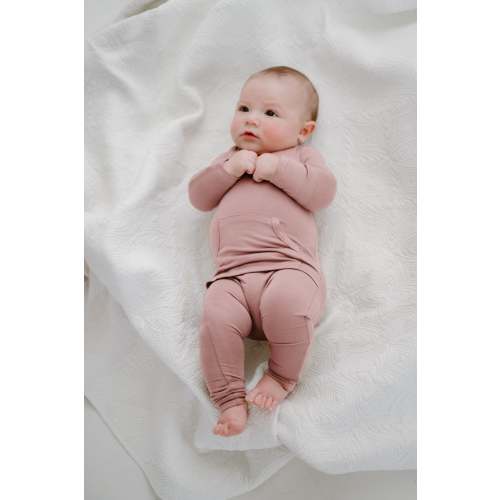 Finley Romper in Mauve – Lila