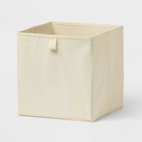 11" Fabric Bin Khaki - Brightroom™