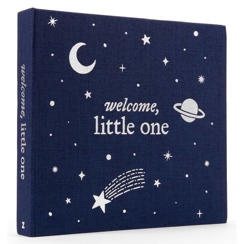 Welcome, Little One: A Keepsake Baby Journal and Baby Memory Book for Monthly Milestones and Memorable Firsts