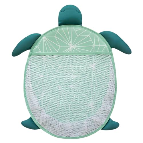 Oceana Bath Toy Organizer with Suction Cups by Copper Pearl: Extra-Large Mesh Bath Toy Holder for Bathtub, Quick-Dry Bath Toy Storage Net, Convenient Bath Toy Net for Tub - Wade