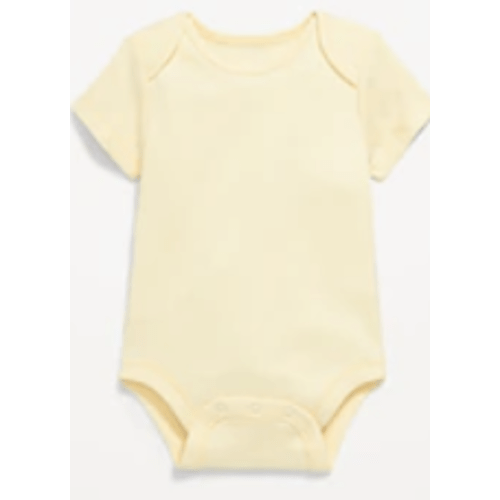 Short-Sleeve Pointelle-Knit Bodysuit for Baby
