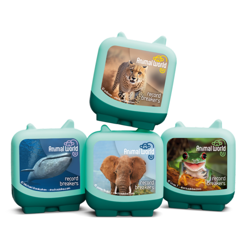 Animal World Record Breakers Clever Tonies - 4 Pack
