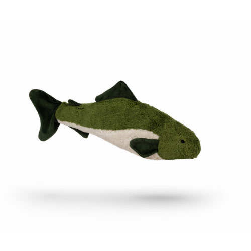 Cuddly Animal Fish small | fir green