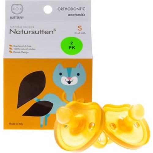 2-Pack Butterfly Pacifier, 0-6 M