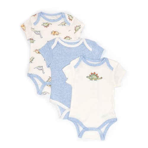 Little Me Baby Boys Dinomite Bodysuit 3-Pack