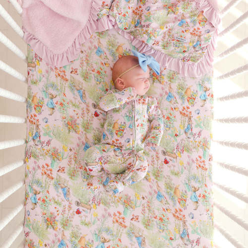 Peter Rabbit™ Garden Crib Sheet
