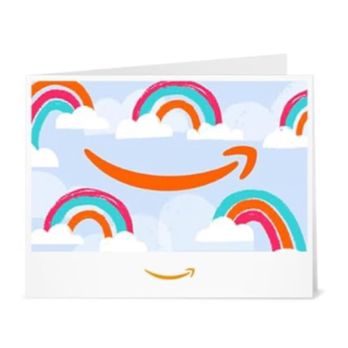 Amazon.com: Amazon Gift Card - Print - Rainbows & Clouds: Gift Cards