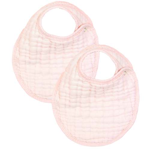 Cloud Muslin™ Bib 2 Pack - Blush