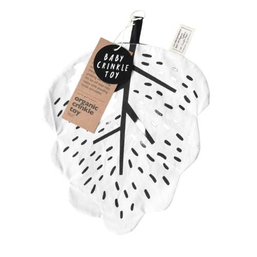 Organic Leaf Crinkle Toy
