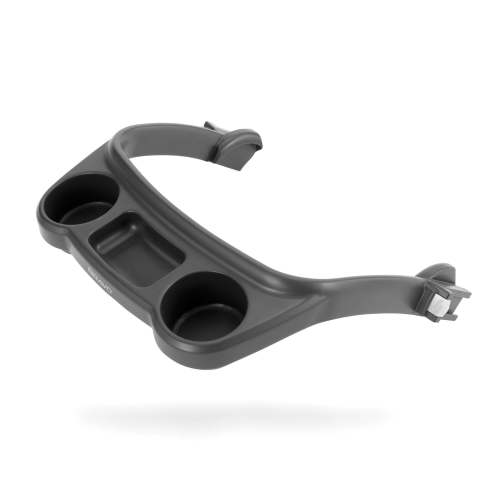 Chicco Bravo Stroller Child Tray Accessory, Easy Attachment, Two Cup Holders - Grey (Grey)