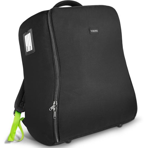 YOREPEK Padded Stroller Bag for Airplane Travel Fits for UPPAbaby MINU,MINU V2,MINU V3, Gate Check Stroller Bag with Large Inner Mesh Pocket, Sturdy Stroller Storage Backpack for Accessories