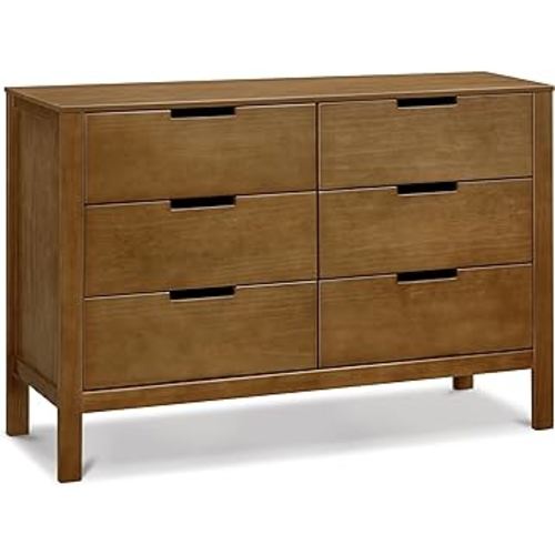 Carter's by DaVinci Colby 6-Drawer Dresser in Walnut