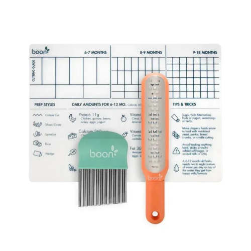 Boon - Divvy™ Baby Food Solids Cutter Set For Food Prep
