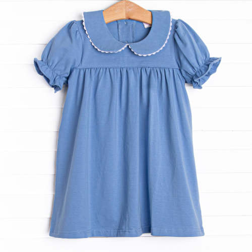 Goodbye Blue Skies Dress, Blue – Stitchy Fish