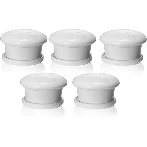 Baby Proofing Magnetic Cabinet Locks Child Proof Extra Magnet (5 Pack) Universal Replacement Keys for Magnetic Locking System - Baby Safety Latch for Drawers and Cabinet - 5 Key Holders Included