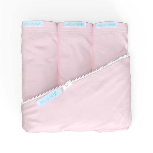 Crib Zip Sheet Starter Pack | Quick Zip Sheet Co. - The QuickZip Sheet Company