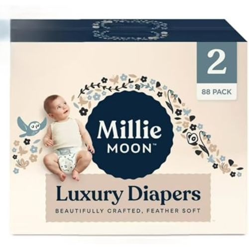 Millie Moon Luxury Diapers (2, 88, Count)