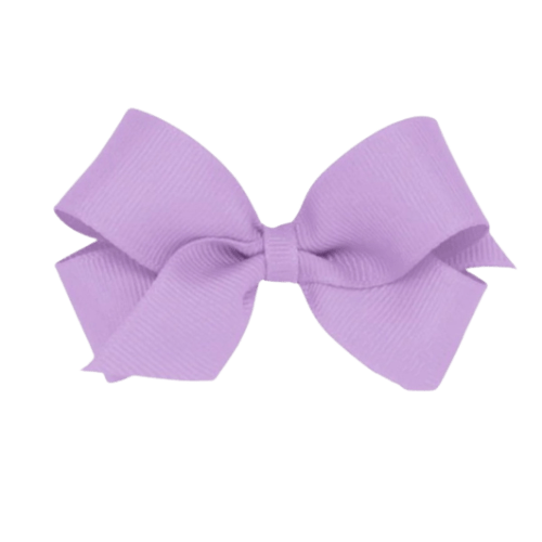 Wee Ones Mini Light Orchid Bow - Bibs and Kids Boutique
