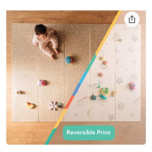 Reversible Floor Mat | Rainbows & Sky