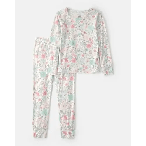 Toddler Girl Butterfly Garden PurelySoft 2-Piece Pajama Set | Carter's