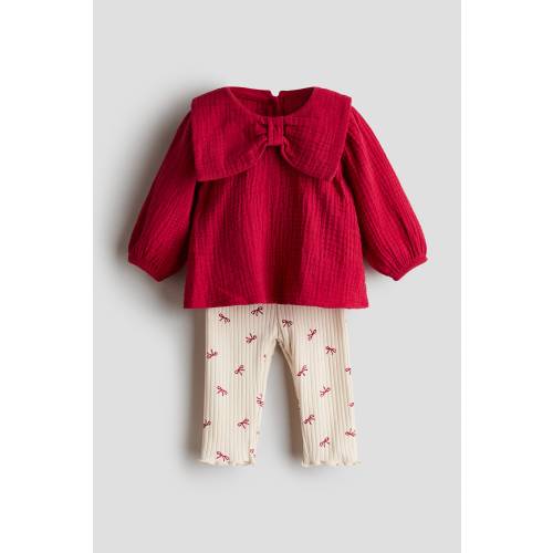 2-PIECE BLOUSE AND LEGGINGS SET 3m