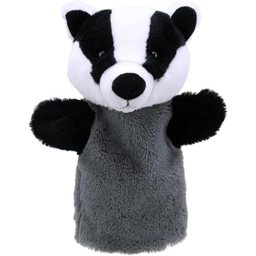 The Puppet PC004601 Eco Animal Buddies Badger - Hand Puppet