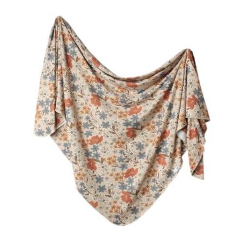 Copper Pearl Bloom Knit Swaddle Blanket - Eden