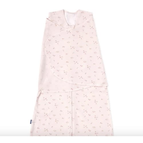 Pink Floral Cotton Swaddle Newborn | HALO