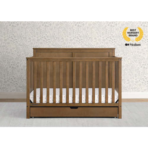 Logan 6-in-1 Convertible Crib with Underdrawer | Delta Children