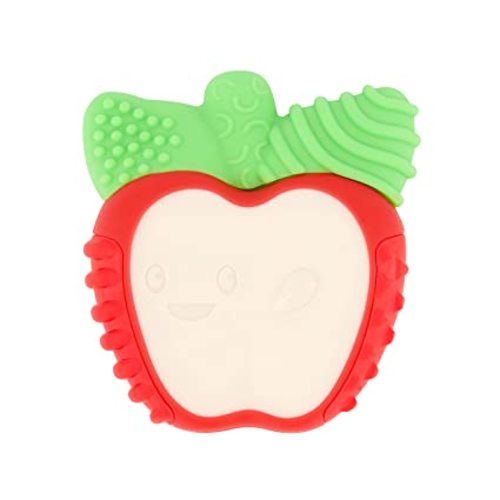 Lil' Nibblers Vibrating Apple Teether - Sensory Exploration and Teething Relief