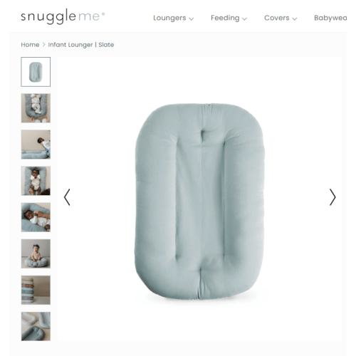 Infant Lounger | Slate