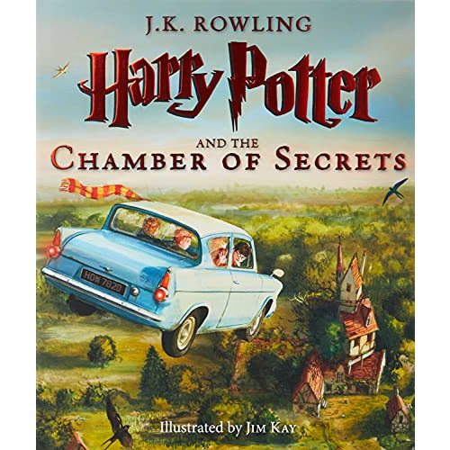 Harry Potter and the Chamber of Secrets: The Illustrated Edition (Harry Potter, Book 2) (2)