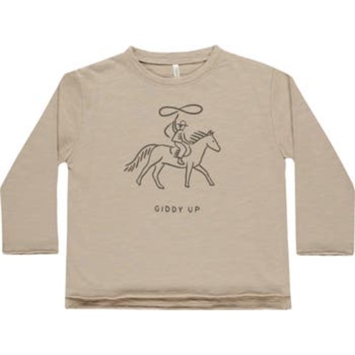 Raw Edge Cotton T-Shirt